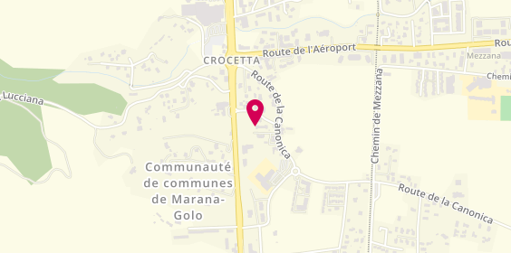 Plan de Location Automobile Corse, Crucetta
Route Crucetta Route de l'Aeroport, 20290 Lucciana