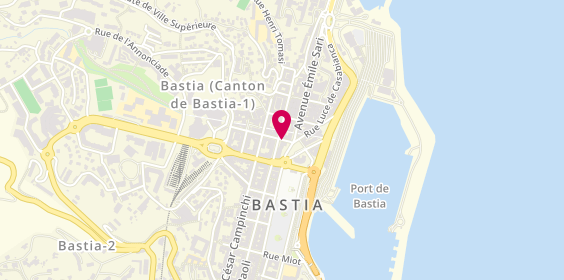 Plan de Hertz, 40 Boulevard du Général Graziani, 20200 Bastia