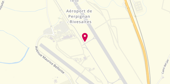 Plan de Enterprise Location de voiture - Aéroport de Perpignan, Aeroport de la Llabanere, 66000 Perpignan