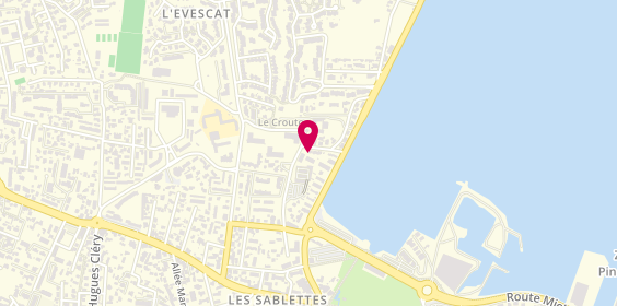 Plan de Centre E.leclerc, Corniche de Tamaris Quartier
Le Crouton, 83500 La Seyne-sur-Mer
