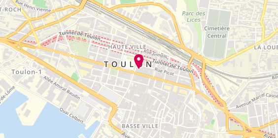 Plan de LA prestige, 5 Rue Picot, 83000 Toulon