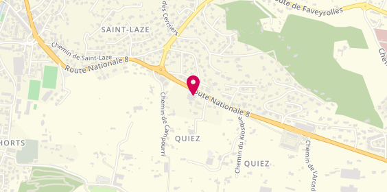 Plan de Garage Mourcely, 1428 Route Nationale 8, 83190 Ollioules