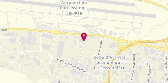 Plan de Europcar Carcassonne Aeroport, en Pays Cathare
Apt De, 11000 Carcassonne