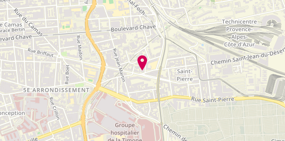 Plan de Rent A Car, 35 chemin de Saint-Jean du Désert, 13005 Marseille