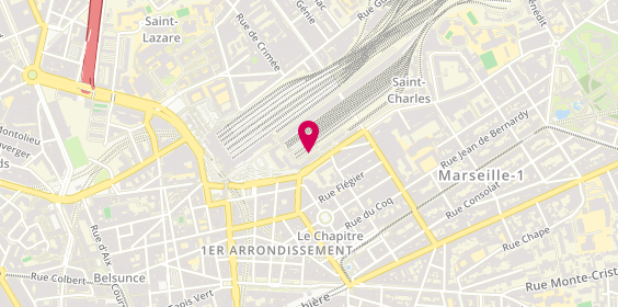 Plan de Europcar, 31 Boulevard Voltaire Hall B, 13001 Marseille
