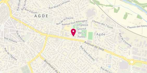 Plan de Access - TotalEnergies, Route Of
Av. De Sète, 34300 Agde