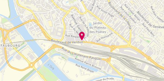 Plan de Avis Location, Gare Sncf
14 Boulevard de Verdun, 34500 Béziers