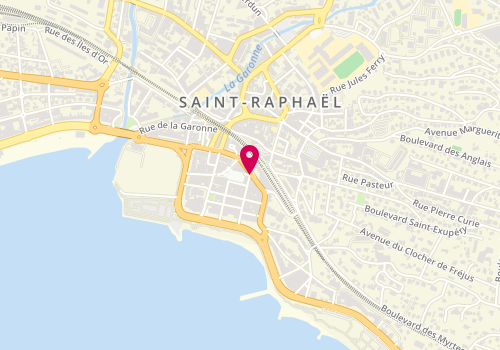 Plan de Sixt, Rue Waldeck Rousseau, 83700 Saint-Raphaël