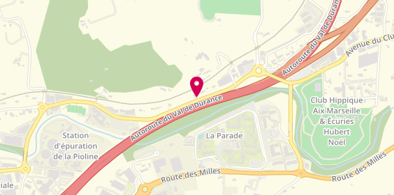 Plan de Europcar, 400 avenue du Camp de Menthe, 13090 Aix-en-Provence