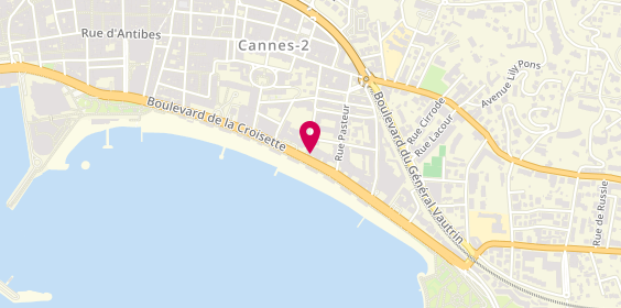 Plan de Renting Car Rental Services, 23 Rue du Canada, 06400 Cannes