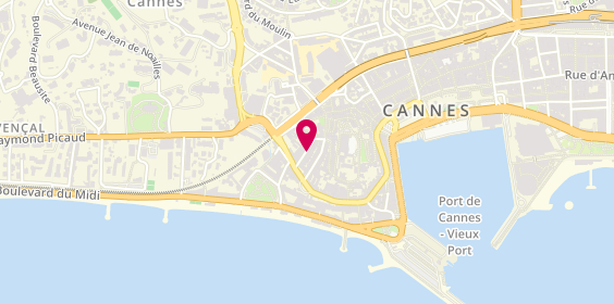 Plan de Car4Rent, 10 Rue Hibert, 06400 Cannes