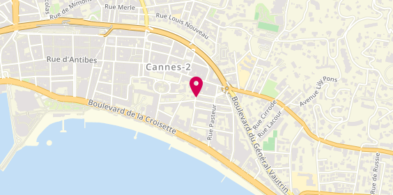 Plan de Pegasus Exclusive Car Rental, 9 Rue du Canada, 06400 Cannes