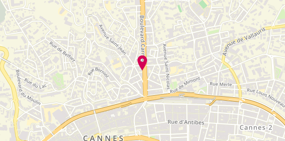 Plan de Rent Drive, 15 Boulevard Carnot, 06400 Cannes