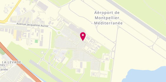 Plan de Europcar, Aéroport Montpellier-Méditerranée, 34130 Mauguio