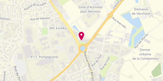 Plan de Autostyl’loc, 418 Rue du Mas de Verchant, 34000 Montpellier