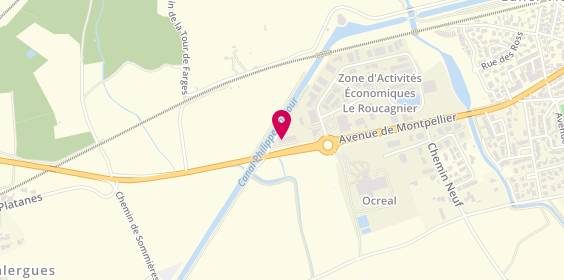 Plan de APEX Location, N113, 34400 Lunel-Viel