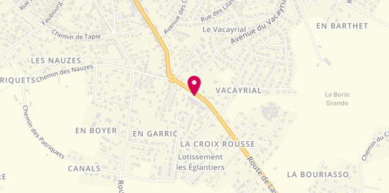 Plan de Total, Route de Lavaur, 81370 Saint-Sulpice-la-Pointe