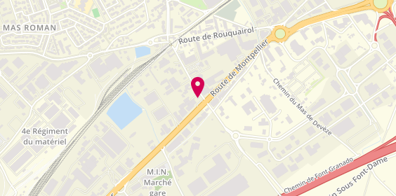 Plan de ADA, 2614 Route de Montpellier, 30900 Nîmes