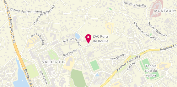Plan de Euronet location de véhicule / camionnette frigorique à Nîmes, 85 Rue Henri Moissan, 30900 Nîmes