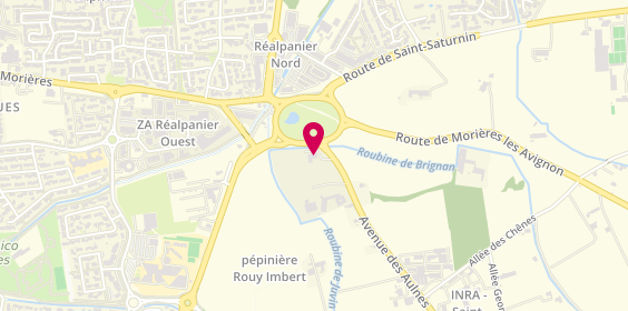 Plan de Apex Location, 1185 avenue des Aulnes, 84140 Avignon