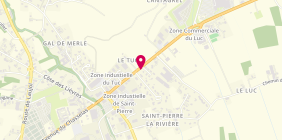 Plan de CarGo Location de Véhicules MOISSAC, Zone Industrielle Saint Michel, 82200 Moissac