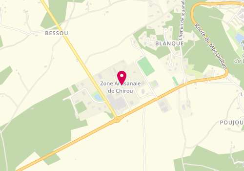 Plan de Le Relais du Causse, Zone Artisanale Chirou, 82160 Caylus
