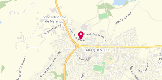 Plan de ALT Location Aveyron Lot Tarn Location, Route Nationale 88 Zone Artisanale du Mirail, 12160 Baraqueville
