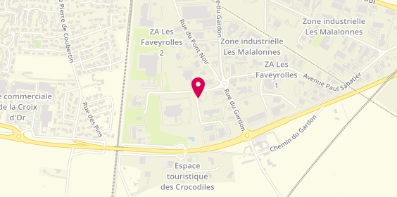 Plan de Ac Location, 3 Rue Evariste Galois, 26700 Pierrelatte