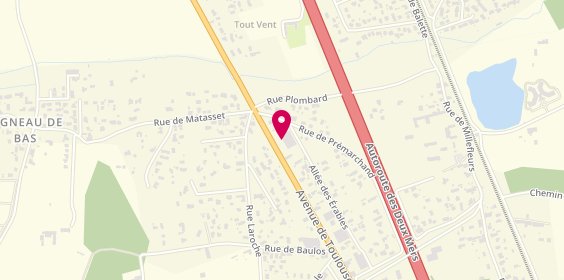 Plan de Vanstock / Location de Multivan Bordeaux, 37 All. Des Érables, 33140 Cadaujac