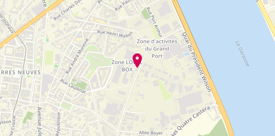 Plan de Localbox.fr, 172 avenue du Maréchal Leclerc, 33130 Bègles