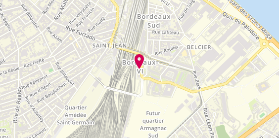 Plan de Hertz Location de Voitures - Bordeaux - Gare St Jean, 137 Rue des Terres de Bordes Rtn:1 Rue d'Armagnac Pkg4 Lvl5
137 Rue des Terres de Borde, 33800 Bordeaux