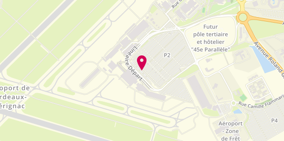 Plan de Enterprise Location de voiture - Aéroport de Bordeaux, Aéroport de Bordeaux, 33700 Mérignac