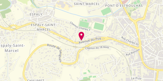 Plan de Carrosserie Garage Perre Visconte, 13 avenue du Puy, 43000 Espaly-Saint-Marcel