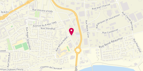 Plan de SMJ Locations, avenue du Vercors, 26100 Romans-sur-Isère
