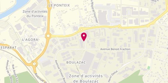 Plan de Centre Auto Aquitaine, Avenue Ambroise Croizat, 24750 Boulazac-Isle-Manoire