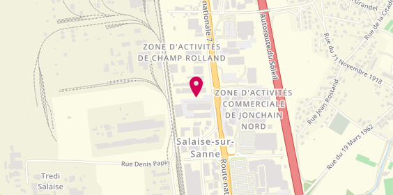 Plan de Adloc, Rue des Glières, 38150 Salaise-sur-Sanne
