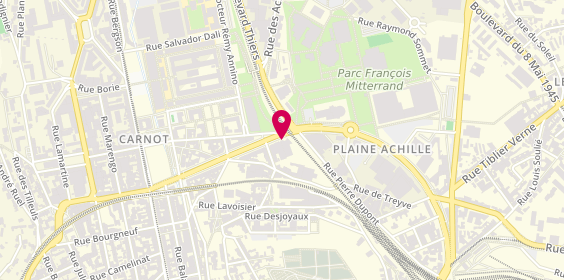 Plan de Nordique Automobiles /, 34 Boulevard Jules Janin, 42000 Saint-Étienne