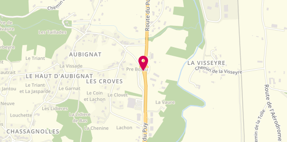Plan de Carrefour Market, Route du Puy Route Départementale 906, 63600 Ambert