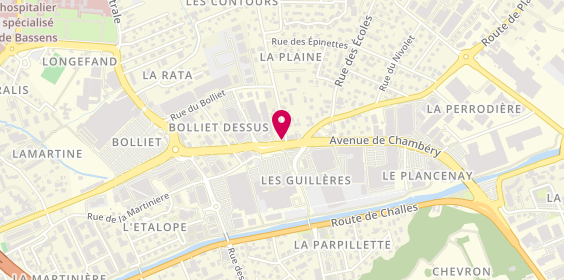 Plan de France Cars - Location utilitaire et voiture Saint Alban Leysse, 151 avenue de Chambéry, 73230 Saint-Alban-Leysse