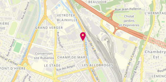 Plan de ENTERPRISE Rent A Car, 685 Quai des Allobroges, 73000 Chambéry