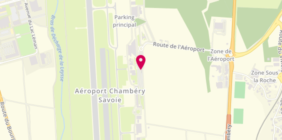 Plan de Enterprise Rent-A-Car, Aéroport Chambery Aix Les Bain, 73420 Voglans