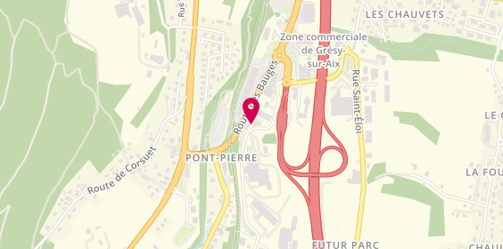 Plan de Roulenloc, 260 Rue Boucher de la Rupelle, 73100 Grésy-sur-Aix