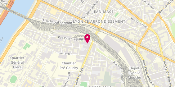 Plan de Leasys Rent France, 102 avenue Jean Jaurès, 69007 Lyon