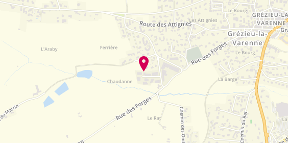 Plan de Cls Driver, Zone Artisanale Les Ferrieres 4 Chemin Chaudanne, 69290 Grézieu-la-Varenne