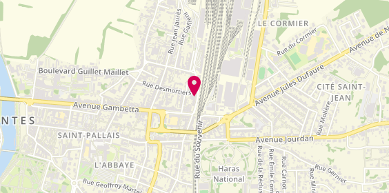 Plan de Europcar-Abaca, Gare Sncf
41 avenue de la Marne, 17100 Saintes