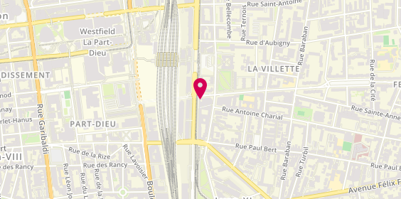 Plan de Part Dieu Gare, 14 Avenue Georges Pompidou, 69003 Lyon