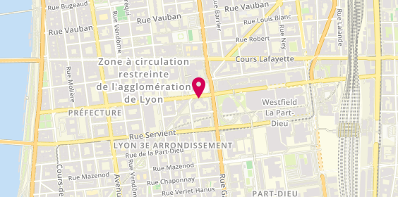 Plan de France Cars - Location utilitaire et voiture Lyon Part Dieu, 74 Rue de Bonnel, 69003 Lyon