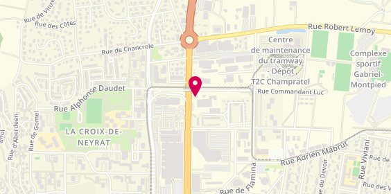 Plan de Jo Location, 232 Boulevard Étienne Clémentel, 63100 Clermont-Ferrand