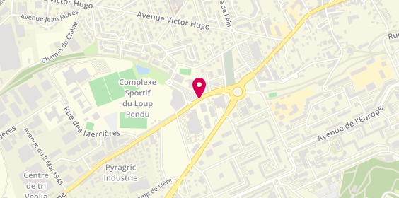 Plan de Stellantis & You Lyon Rillieux, Zone Industrielle 2 Avenue Hippodrome, 69140 Rillieux-la-Pape