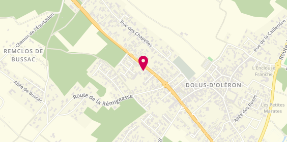 Plan de Europcar, 40, Route Départementale 734 -- Nouveau Nom de Rue : 975 Route de Saint Pierre, 17550 Dolus-d'Oléron